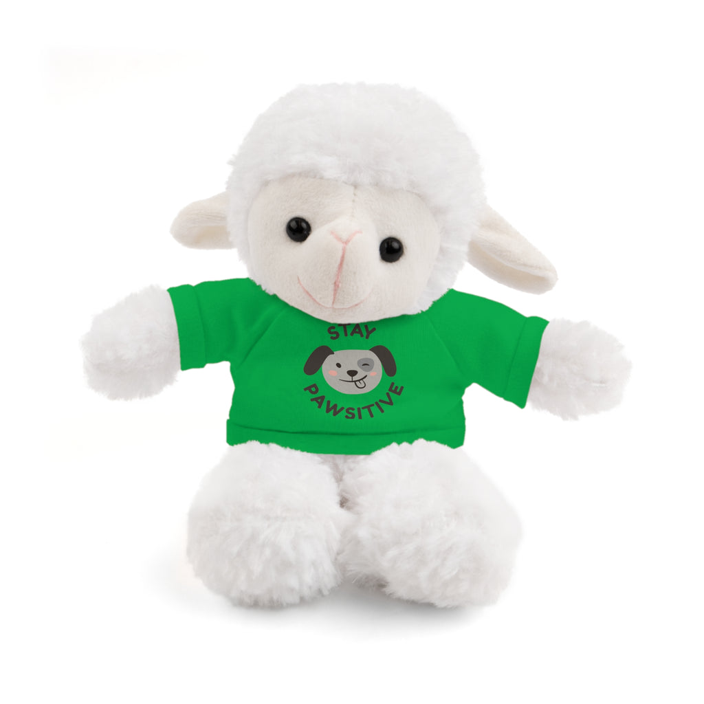Stay Pawsitive Stuffed Animal | Cute Positive Encouragement Gift