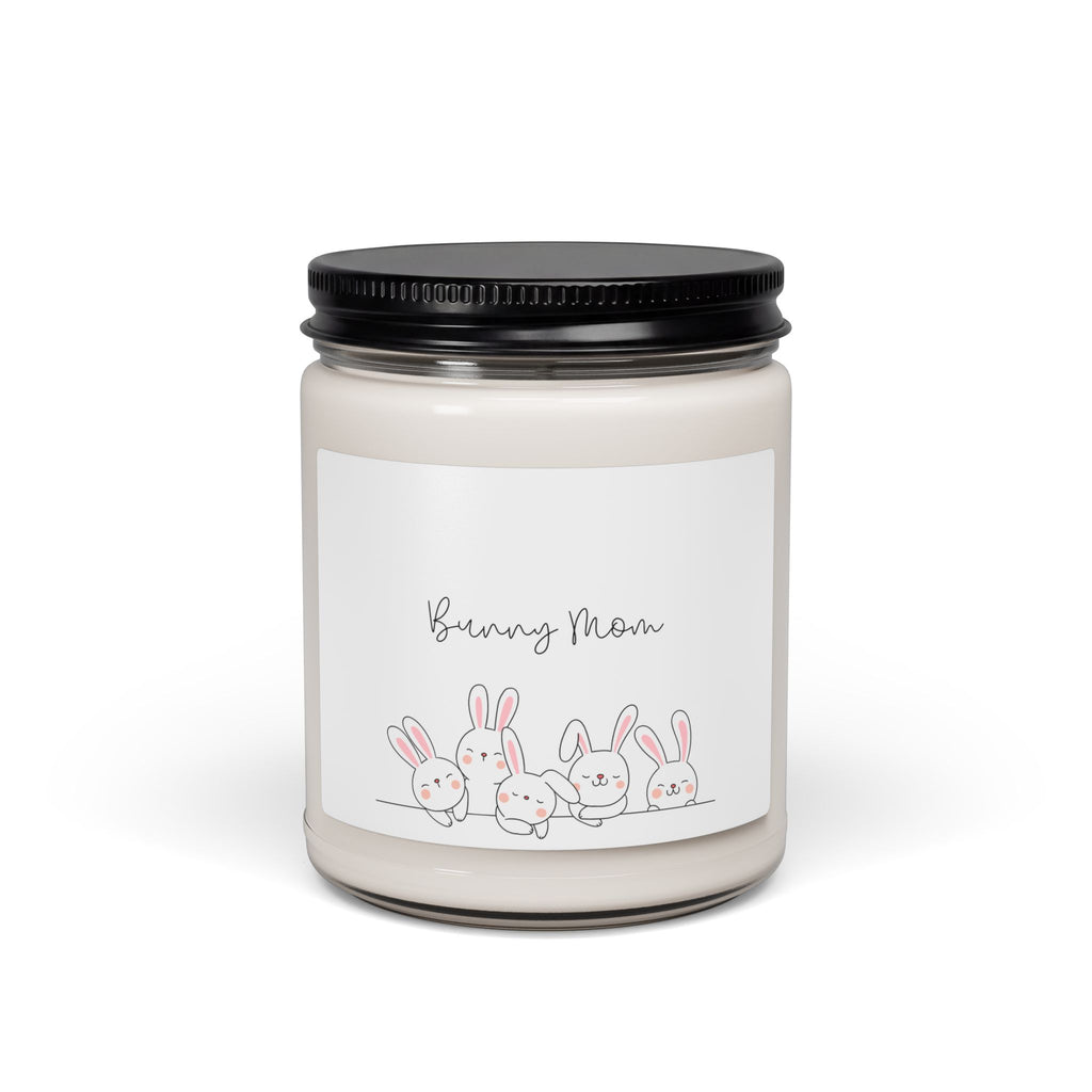 Bunny Mom Scented Soy Candle | Cozy Rabbit Lover Gift