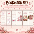 Reading Bookmarks | Book Tracker, Reading Log & TBR Bookmark Bundle | Pick 1, 3 or 6