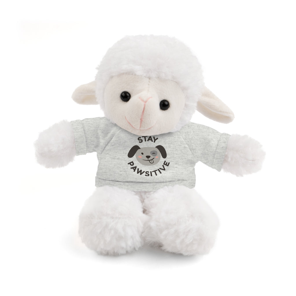 Stay Pawsitive Stuffed Animal | Cute Positive Encouragement Gift