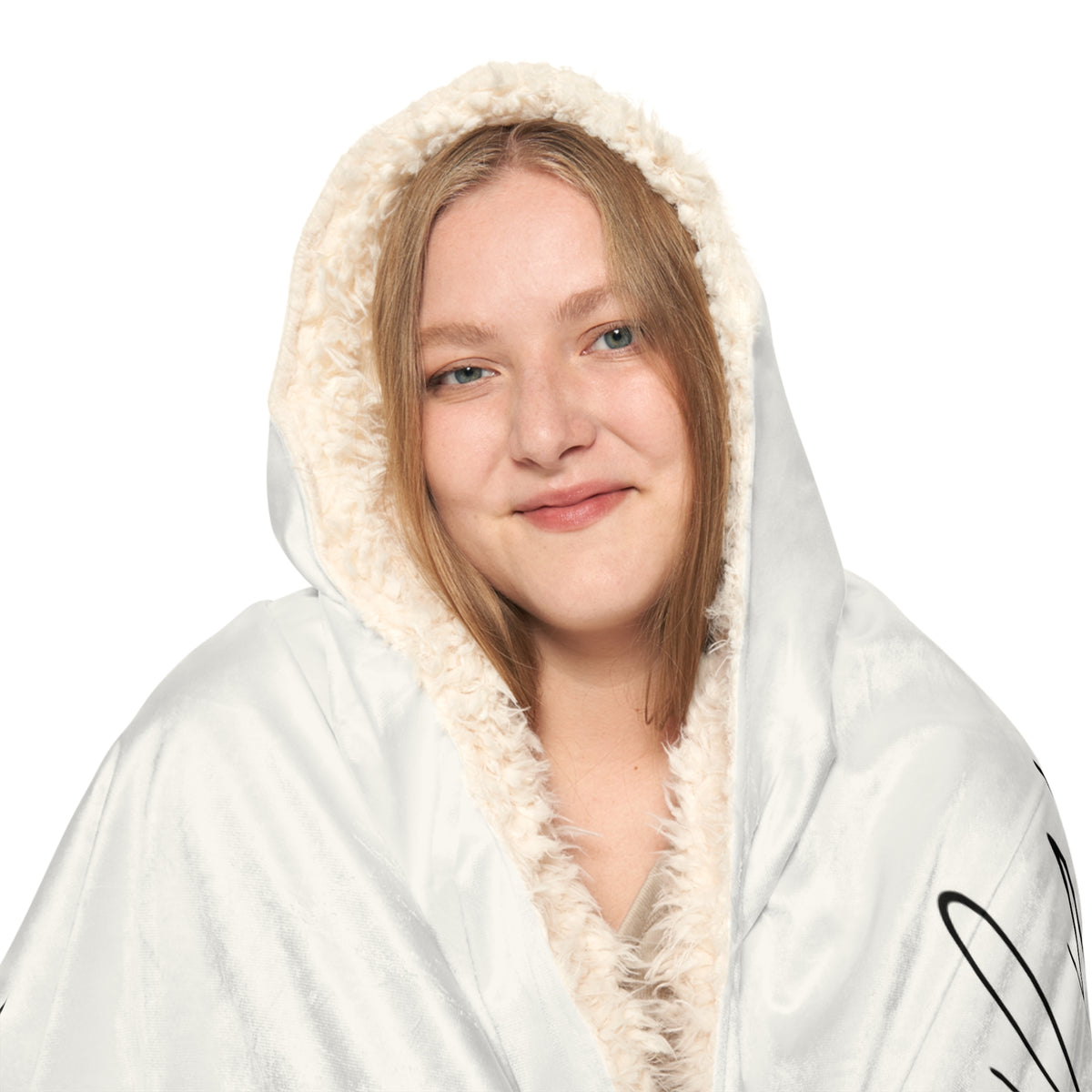 Bunny Mom Hooded Blanket | Cozy Rabbit Lover Gift