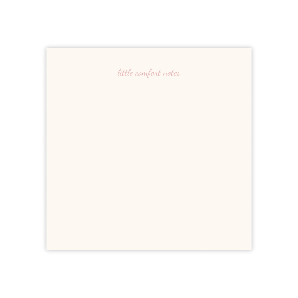 Little Comfort Notes Post-it® Pad | Cute Bunny Sticky Notes