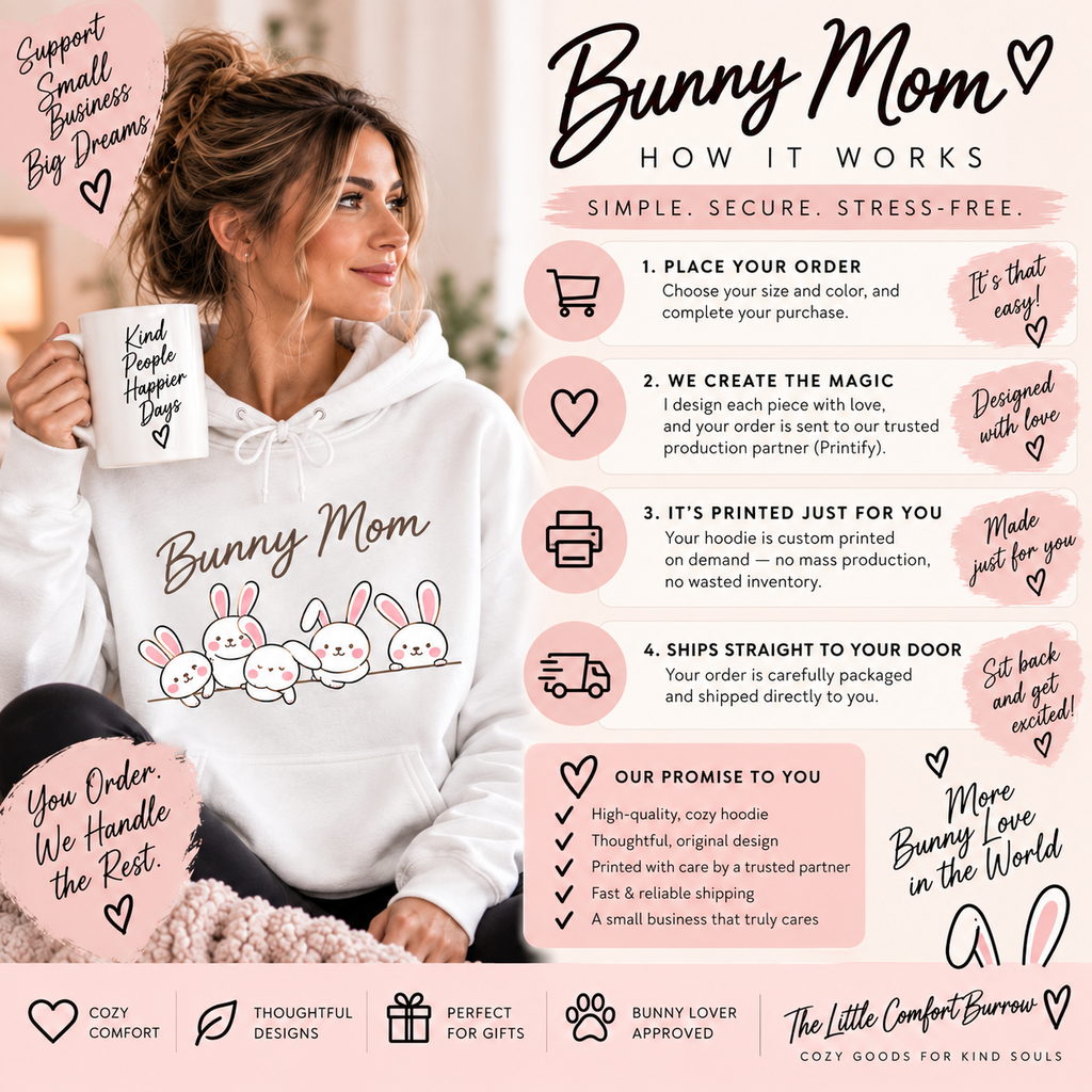 Bunny Mom Sweatshirt | Cozy Rabbit Lover Crewneck