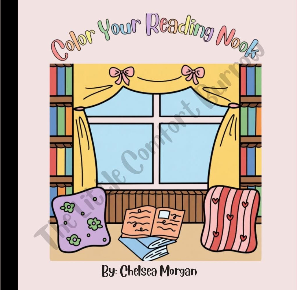 Color Your Reading Nook | Cozy Adult Coloring Book for Book Lovers